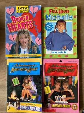 Y2K Mary-Kate and Ashley , Michelle and Lizzie McGuire Books